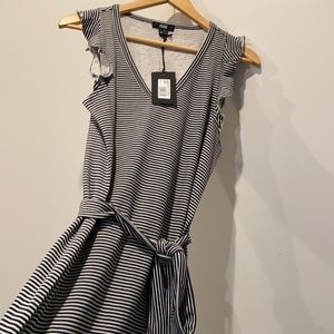 NEW Paige Ravyn Striped Tie Dress